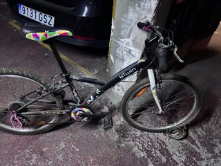 Bicicleta b'Twin Poply 24 - Shimano
