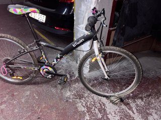 Bicicleta b'Twin Poply 24 - Shimano
