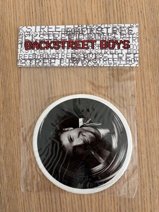 Lote merchandising Backstreet Boys tour DNA