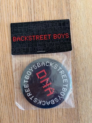 Lote merchandising Backstreet Boys tour DNA