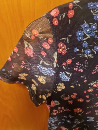 Vestido estampado floral Divided Talla XS