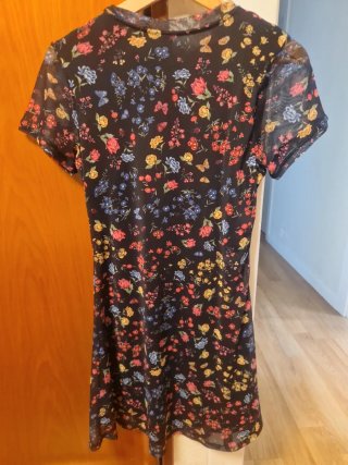 Vestido estampado floral Divided Talla XS