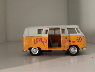 Juguete Furgo Volkswagen hippie
