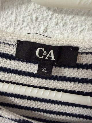 Camiseta C&A Rayas Talla XL