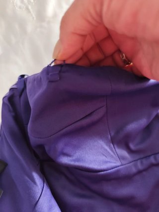 Vestido de fiesta morado talla 38