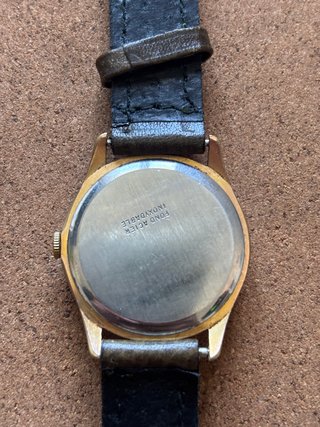 Reloj Cler Watch Suizo Vintage Esfera Envejecida