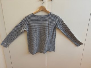 Camiseta Nicolí rayas azul marino y blanco Talla 1
