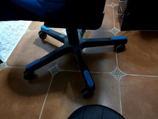 Silla de escritorio negra