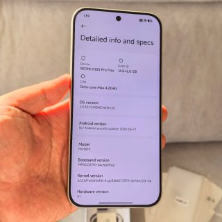 Redmi K100 Pro Max 16+512GB Blanco Nuevo