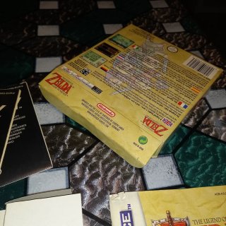 Caja Zelda A Link to the Past GBA