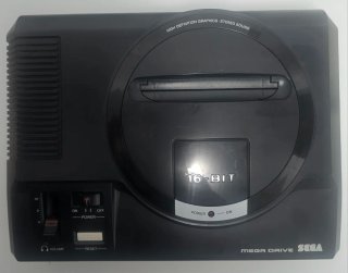 Consola Sega Mega Drive Negra