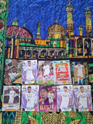 Lote 4 cromos Real Madrid