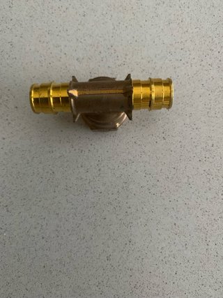 8 Tés Latón Uponor 16mm y 1/2”