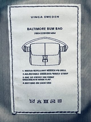 Borsa/Marsupio Vinga Sweden Baltimore