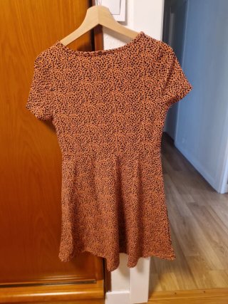 Vestido estampado animal print