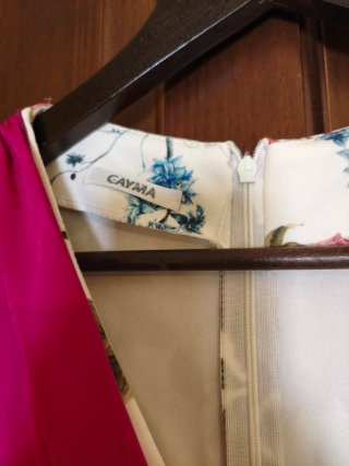 Mono floral cruzado talla XL