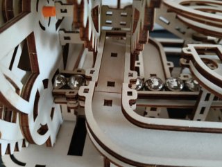 Circuito de Canicas de Madera Marble Run