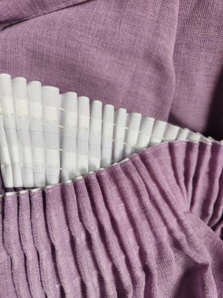 Cortinas lilas