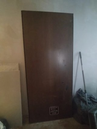Puerta metálica de 89x2.05