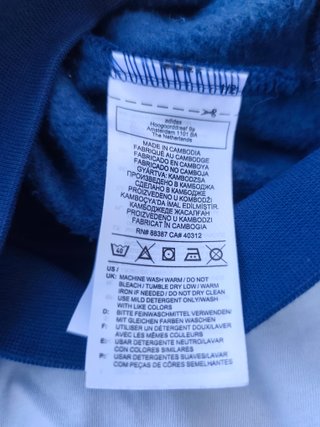 Sudadera Adidas Core 18 con capucha - Azul marino