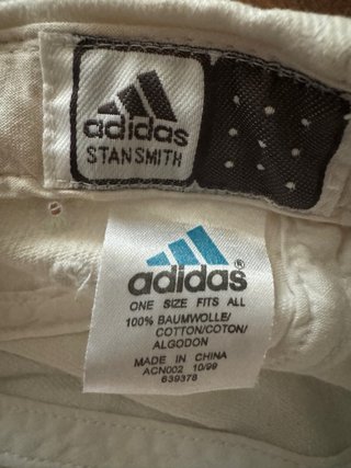 Gorro Adidas Blanco y Verde