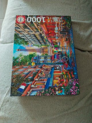 Puzzle Educa 1000 Piezas París Torre Eiffel