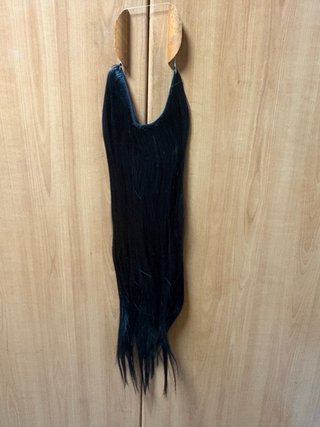 Extensiones cabello negro hilo invisible