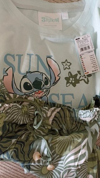 Pijama Verano Stitch
