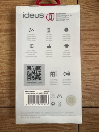 Funda Ideus iPhone 7 Transparente