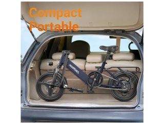 Bici eléctrica con cargador