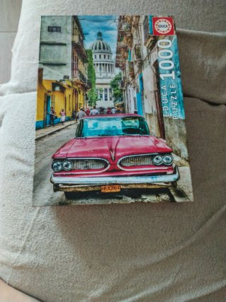 Puzzle Educa 1000 piezas Coche Clásico Cuba
