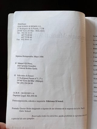 Libro Lenguaje Musical Rítmico 1