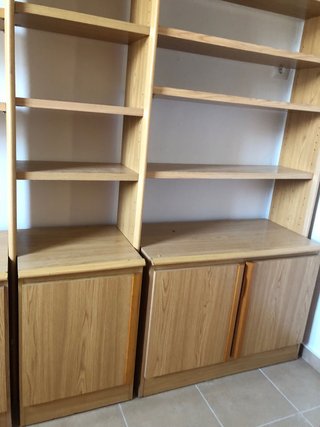Estantería modular de madera