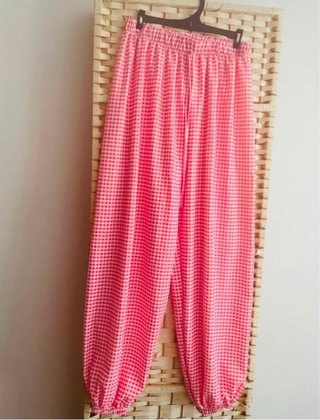Conjunto Vichy Rosa Talla única