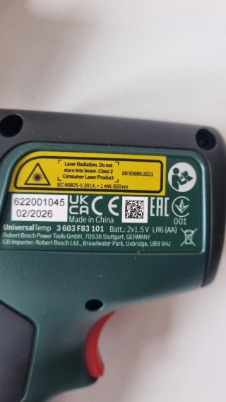 Termometro laser Bosch