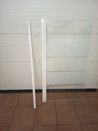 Mampara Ducha Cristal 80x140