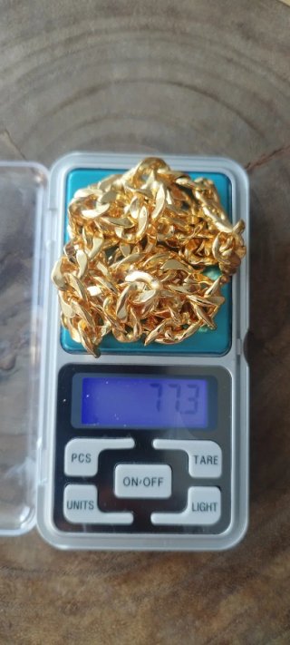 Cadena Acero Imitación Oro Calidad
