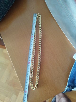 Cadena Acero Imitación Oro Calidad
