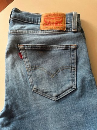 Levi's 511 W33 L32 Vaqueros Azules