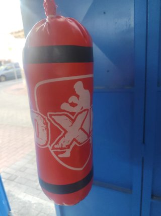 Saco de boxeo y regalo otro