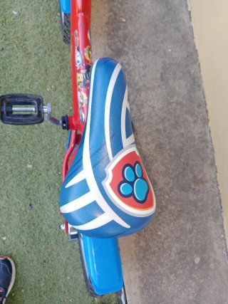 Bicicleta infantil Paw Patrol