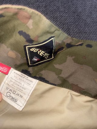 Pantalón Goretex Intemperie de montaña Camuflaje