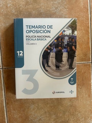 Temario de oposición policía nacional