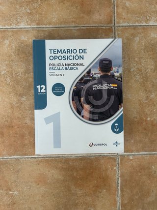 Temario de oposición policía nacional
