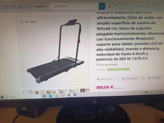 Cinta de andar Cecotec plegable