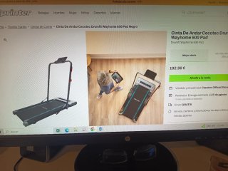 Cinta de andar Cecotec plegable