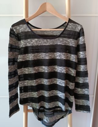Jersey rayas horizontales mujer