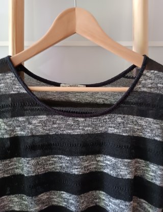 Jersey rayas horizontales mujer