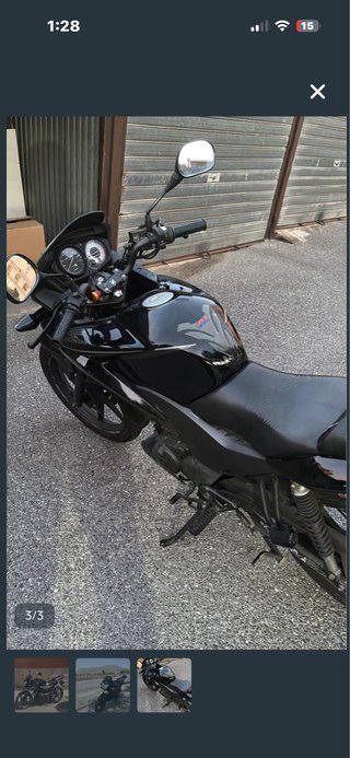 Honda CBF125 Negra