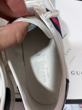 Zapatillas Gucci Blancas Rayas